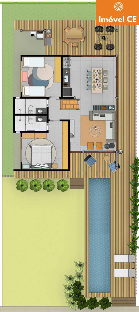 Casa à venda com 3 quartos, 158m² - Foto 3