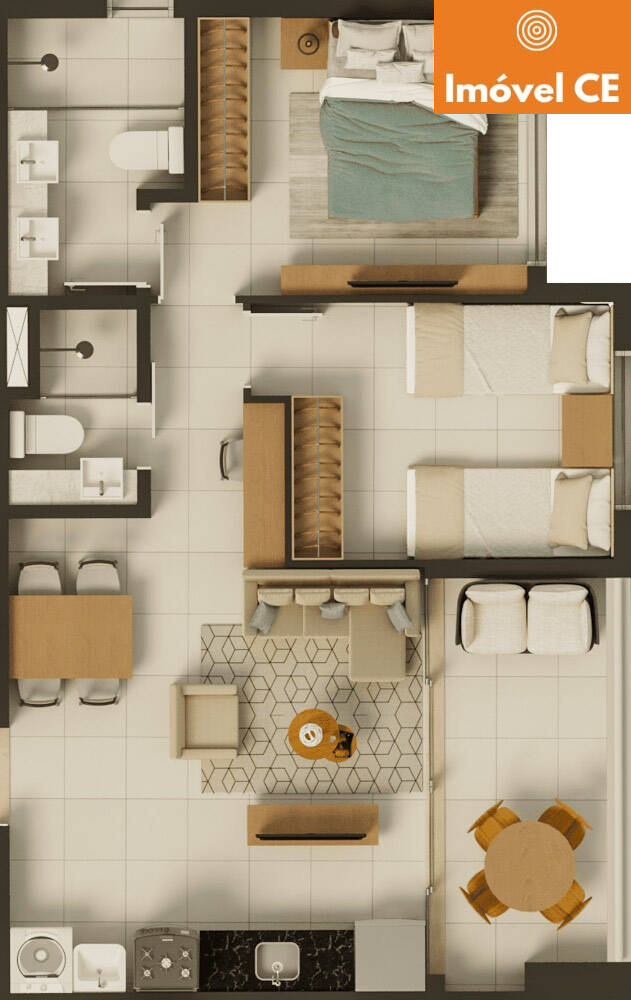 Apartamento à venda com 1 quarto, 39m² - Foto 17