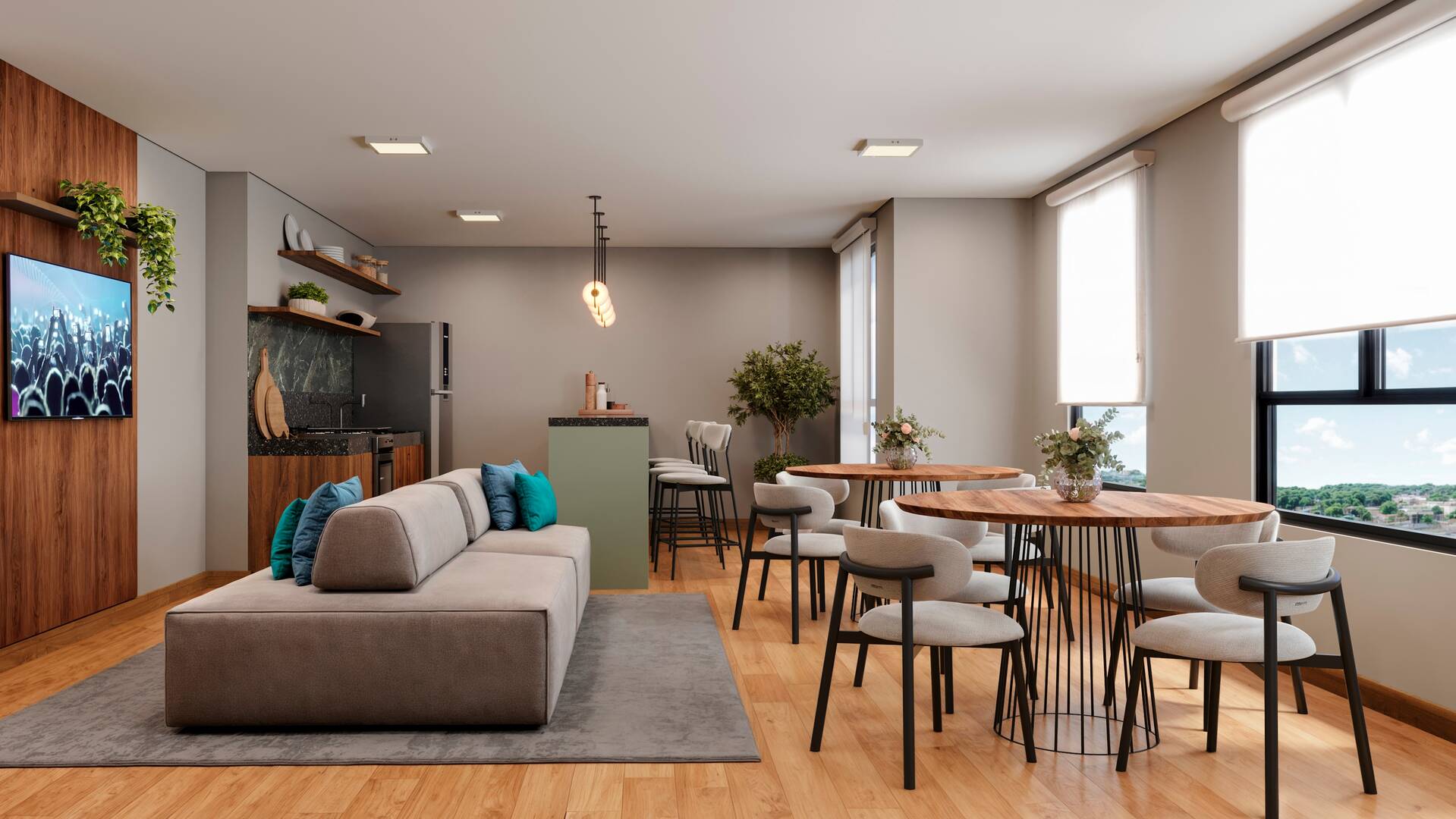Apartamento à venda com 2 quartos, 48m² - Foto 3