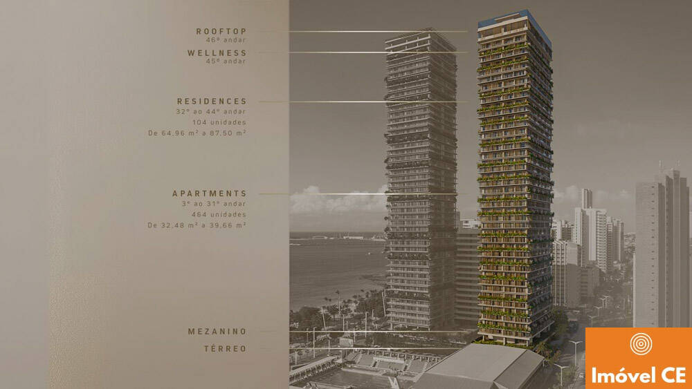 Apartamento à venda com 1 quarto, 32m² - Foto 2