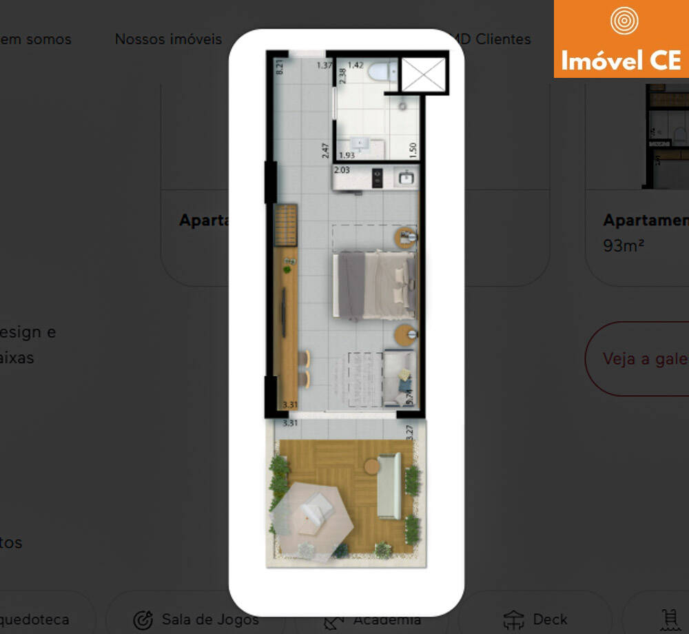 Apartamento, 1 quarto, 43 m² - Foto 14